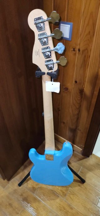 Bajo Squier Azul Eléctrico