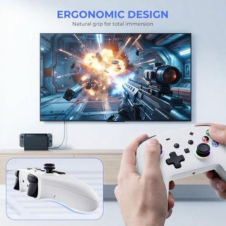 Controller Gaming Nintendo Switch 2 Joysticks RGB
