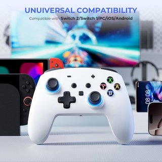 Controller Gaming Nintendo Switch 2 Joysticks RGB