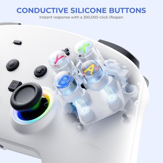 Controller Gaming Nintendo Switch 2 Joysticks RGB