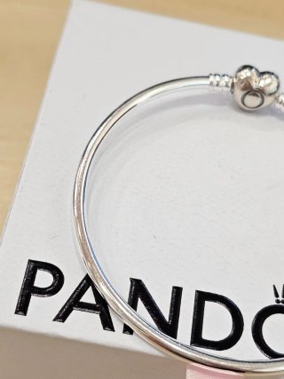 Pulsera Pandora Cierre Corazón 20cm + Caja