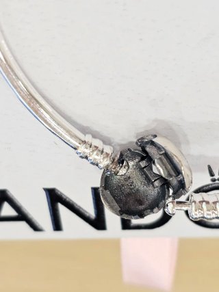 Pulsera Pandora Cierre Corazón 20cm + Caja