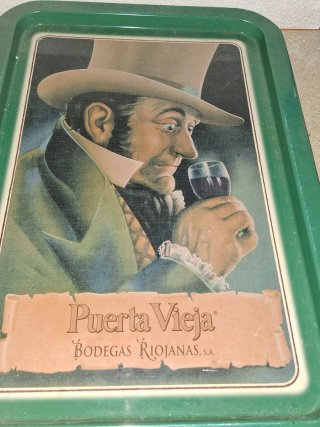 Bandeja Metálica Puerta Vieja