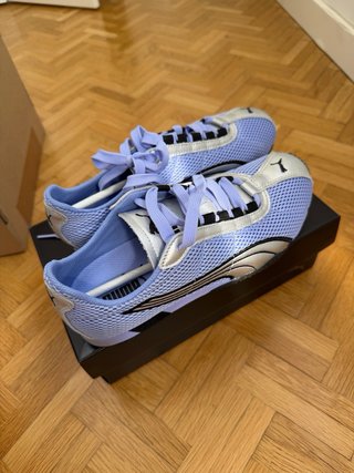 Zapatillas Puma Morado y Plateado