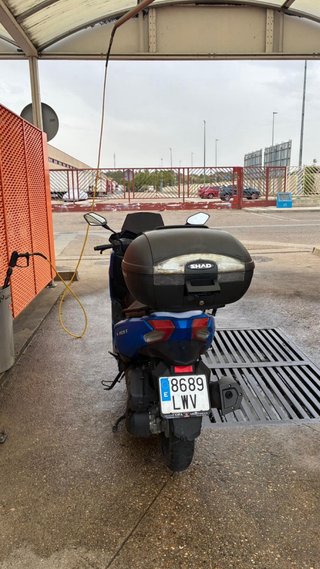 Wottam Storm T 125 Maxi Scooter Azul