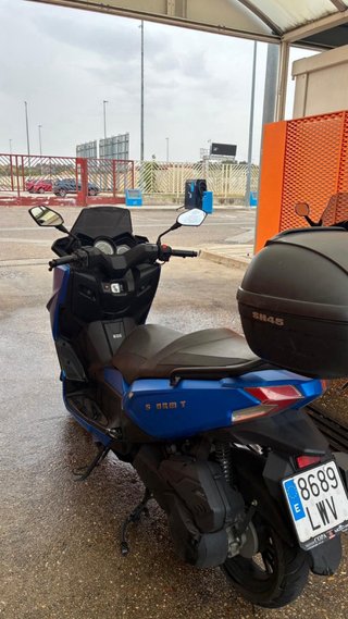 Wottam Storm T 125 Maxi Scooter Azul