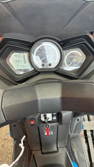 Wottam Storm T 125 Maxi Scooter Azul