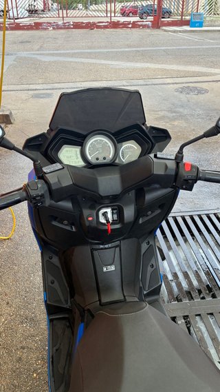 Wottam Storm T 125 Maxi Scooter Azul