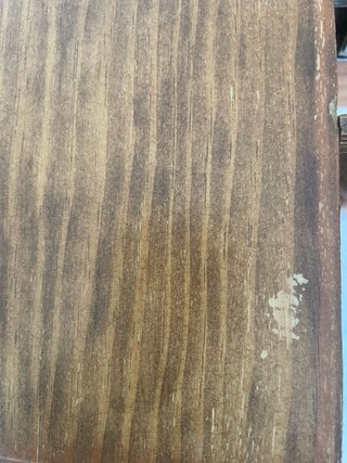 Mesa redonda madera y cristal con 4 sillas