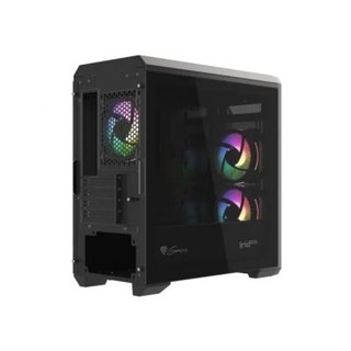 Caja Gaming Genesis IRID 513 ARGB Cristal