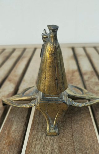 Antiguo tintero Art Nouveau