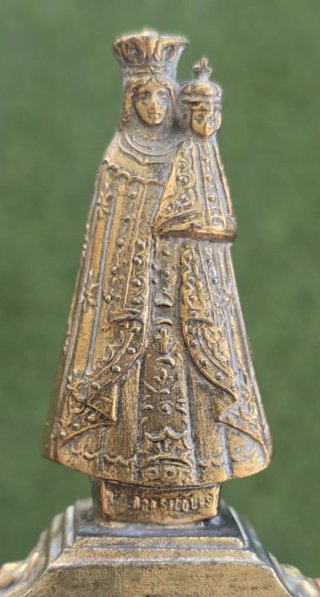 Antiguo tintero Art Nouveau