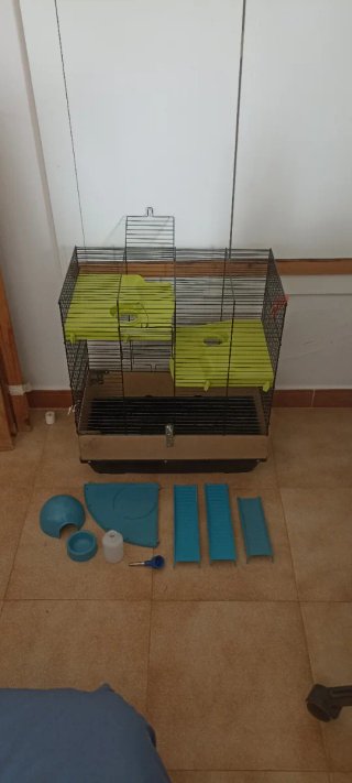 Jaula Hamster Grande con Extensión para hamster