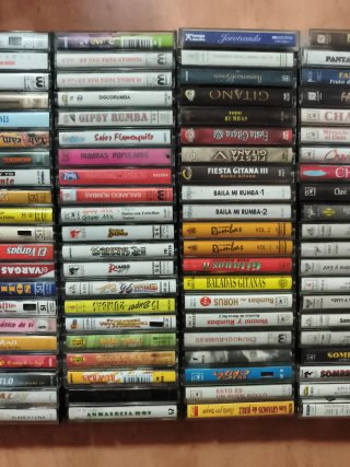 Lote de Casetes Musicales Variados