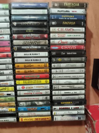 Lote de Casetes Musicales Variados