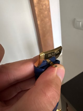 Reloj Bulova Marine Star Dorado y Azul