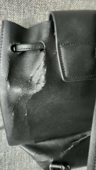 Mochila Zara Basics Negra
