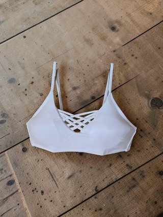 Bikini blanco y negro