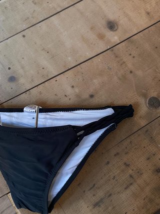 Bikini blanco y negro