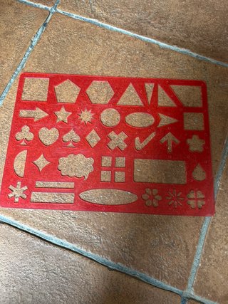 Caja Gigante de Plantillas para Dibujar
