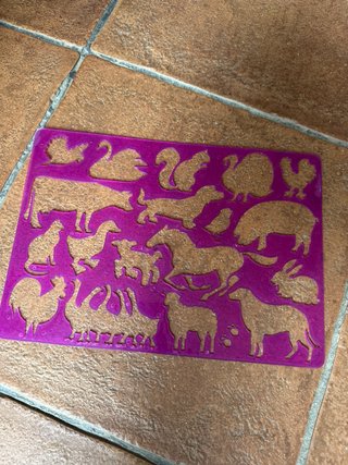 Caja Gigante de Plantillas para Dibujar