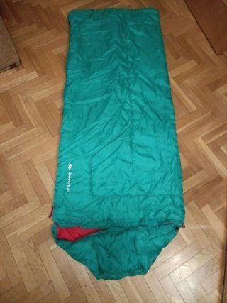 Saco de dormir Quechua verde