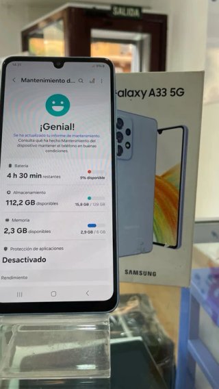 Samsung Galaxy A33 5G Azul 128GB