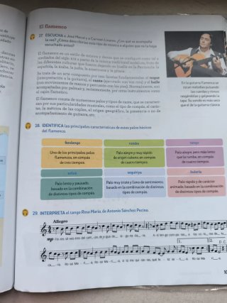 Libro Música Acordes Santillana ESO