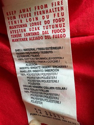 Polo Scuderia Ferrari Puma Uomo Rosso