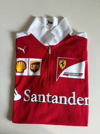 Polo Scuderia Ferrari Puma Uomo Rosso