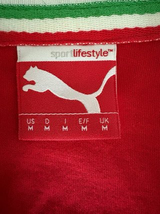 Polo Scuderia Ferrari Puma Uomo Rosso