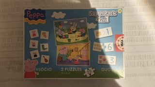 Juego Peppa Pig Asocio 2 Puzzles 25 Piezas