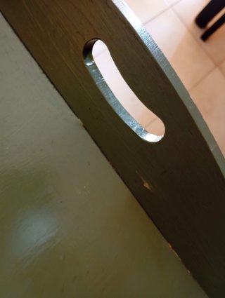 Tavolino/Vassoio da portata con gambe pieghevoli