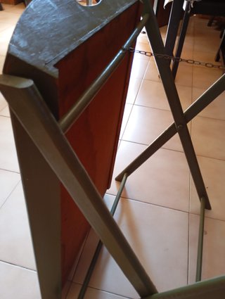 Tavolino/Vassoio da portata con gambe pieghevoli
