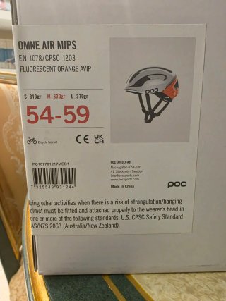 Casco Ciclismo POC Omne Air