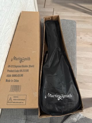 Ukelele Soprano Negro Marti