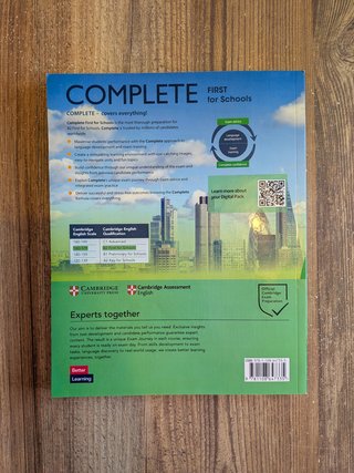Complete B2 First for Schools Student's Book