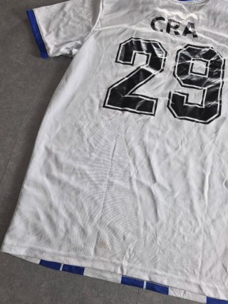 Maglia Calcio Roots Bianca Blu 29 XL