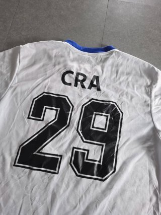 Maglia Calcio Roots Bianca Blu 29 XL