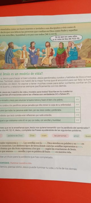 Revuela Religión católica, 5 primaria. Edén