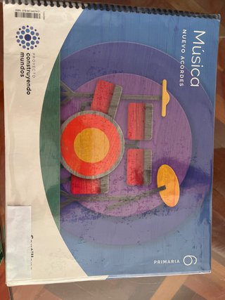 Libro Música Santillana 6 Primaria