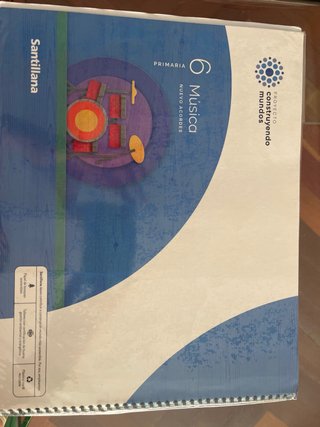 Libro Música Santillana 6 Primaria