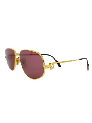Cartier Vintage Romance Louis Gold Occhiali Sole