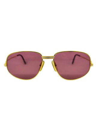 Cartier Vintage Romance Louis Gold Occhiali Sole
