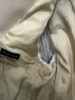 Chaqueta Beige Massimo Dutti