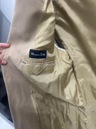 Chaqueta Beige Massimo Dutti