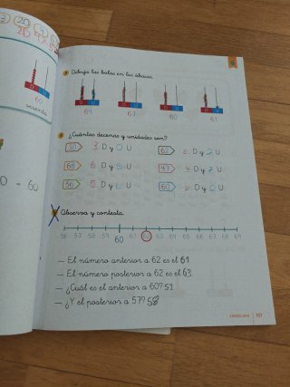 Matemáticas SM 1 primaria