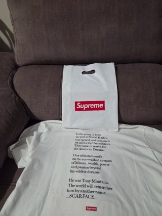 Camiseta Supreme Blanca
