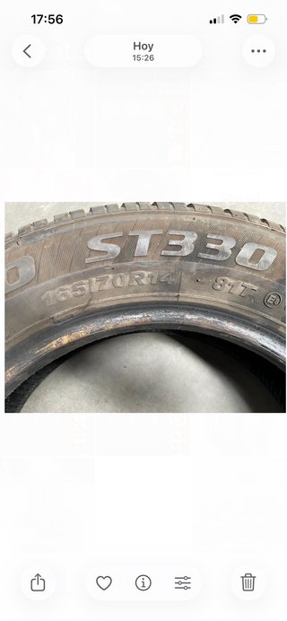 Neumáticos 165/70R14 NUEVOS A ESTRENAR
