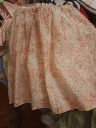 Conjunto top y falda 11 años